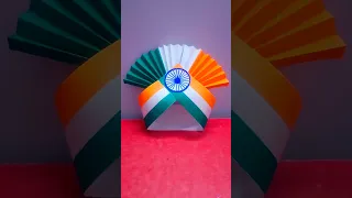 Independence day or republic day craft ideas Diy tricolour cap tricolour head band