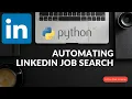 Python Web Scraping Automating LinkedIn Job Searches with Proxies and SQLite Database