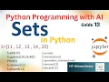 Sets in Python with practical examples