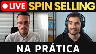 COMO FAZER DIAGNÓSTICO DE VENDAS AO VIVO 💰 Aplicando SPIN SELLING na Prática (Role Play)