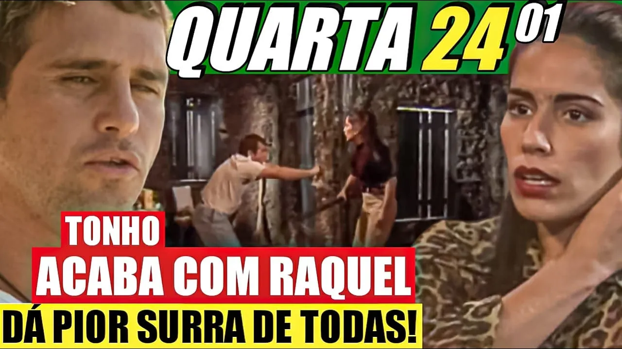 MULHERES DE AREIA Capítulo de hoje QUARTA 24/01 - Resumo da novela mulheres de areia hoje