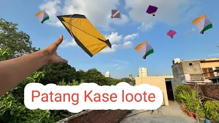 patang kaise loote kite looting kite vlog