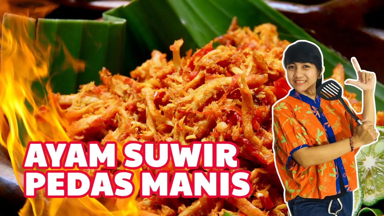Resep Ayam Suwir Suwir.