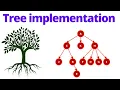Tree implementation N-ary hindi