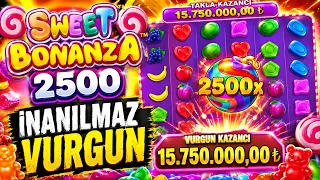 SLOT OYUNLARI 🍭 SWEET BONANZA 2500 🍭 İNANILMAZ VURGUN !! #slotoyunları
