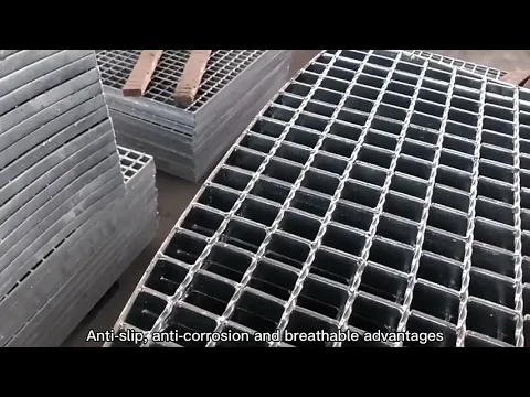 Download MP3 Press Locked Galvanized Steel Grating Expanded Metal Mesh 40 X 100 Mm Pitch