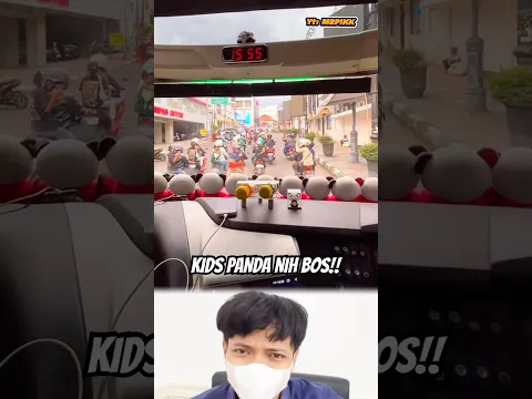BASURI CANON ROCK KIDS PANDA🐼 #telolet #busmania #mobilbasuri