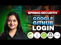 Spring Security OAuth2 Login Google GitHub Integration OAuth2 Login in Tamil