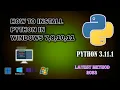 How To Install Python 3 11 1v In Windows 7 8 8 1 10 11 Latest Method