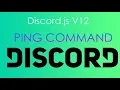 Discord js v12 Ping Command OUTDATED