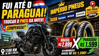     Onde Trocar o Pneu da Sua Moto no Paraguai? Minha Experiência Completa