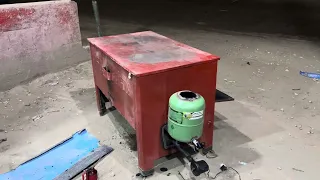 تعديل فرن خبز للعمل بمخلفات الزيوت دندنها