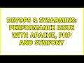 DevOps SysAdmins Performance issue with Apache PHP and Symfony