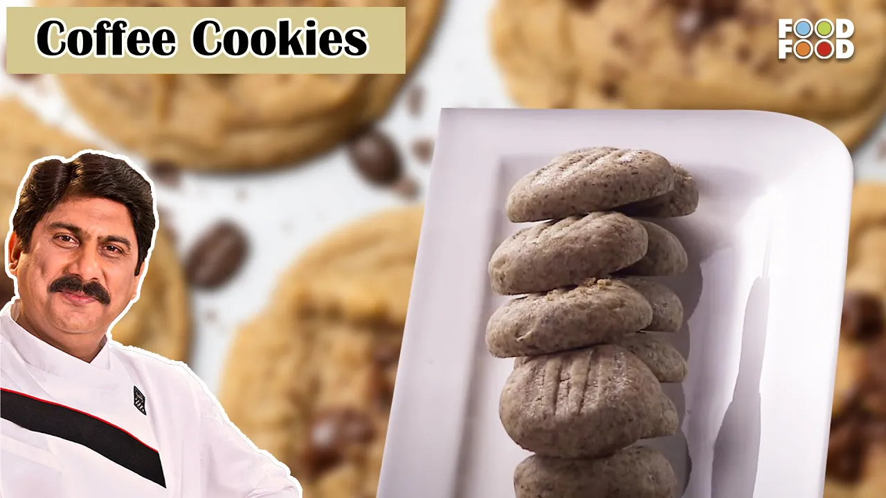 Start Your Day By this Amazing Coffee Cookies and Cappuccino   How To Make Coffee Cookies