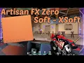 Artisan FX Zero Soft vs XSoft Review on Valorant Best mousepad for FPS 2024