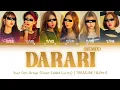 Download Lagu [Your Girl Group] DARARI (REMIX) - TREASURE (6 Members) || Color Coded Lyrics (Han/Rom/Eng) ||