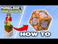 How to make OneBlock in Minecraft Bedrock