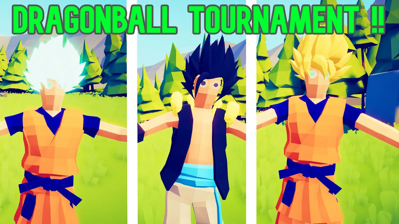 DRAGONBALL TOURNAMENT WITH GOKU AND VEGETA - TABS TOURNAMENT with Strategymoon