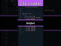 Simple but beautiful neon effect CSS loader animation
