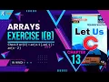 Let Us C Solutions C Programming How to compare Array element in C Language Array in C Language