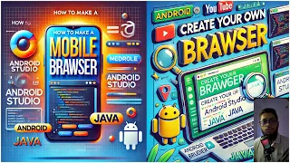 How to make a mobile browser android studio java the cracker