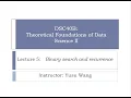 DSC40B Lecture 5 part A