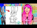 Let s Color Judy Hopps from Zootopia Ohuhu Art Markers COLOR ALONG WITH KIMMI