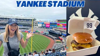 New York Yankees Game Yankee Stadium Food - 99 Burger More
