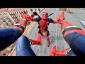 Download Lagu SPIDERMAN vs DEADPOOL - Real Life Parkour POV