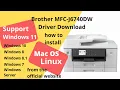 Brother MFC J6740DW Driver Download and Setup Windows 11 Windows 10 Mac 14 Mac 15