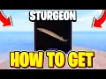 How To CATCH STURGEON In Fisch Roblox Sturgeon Location