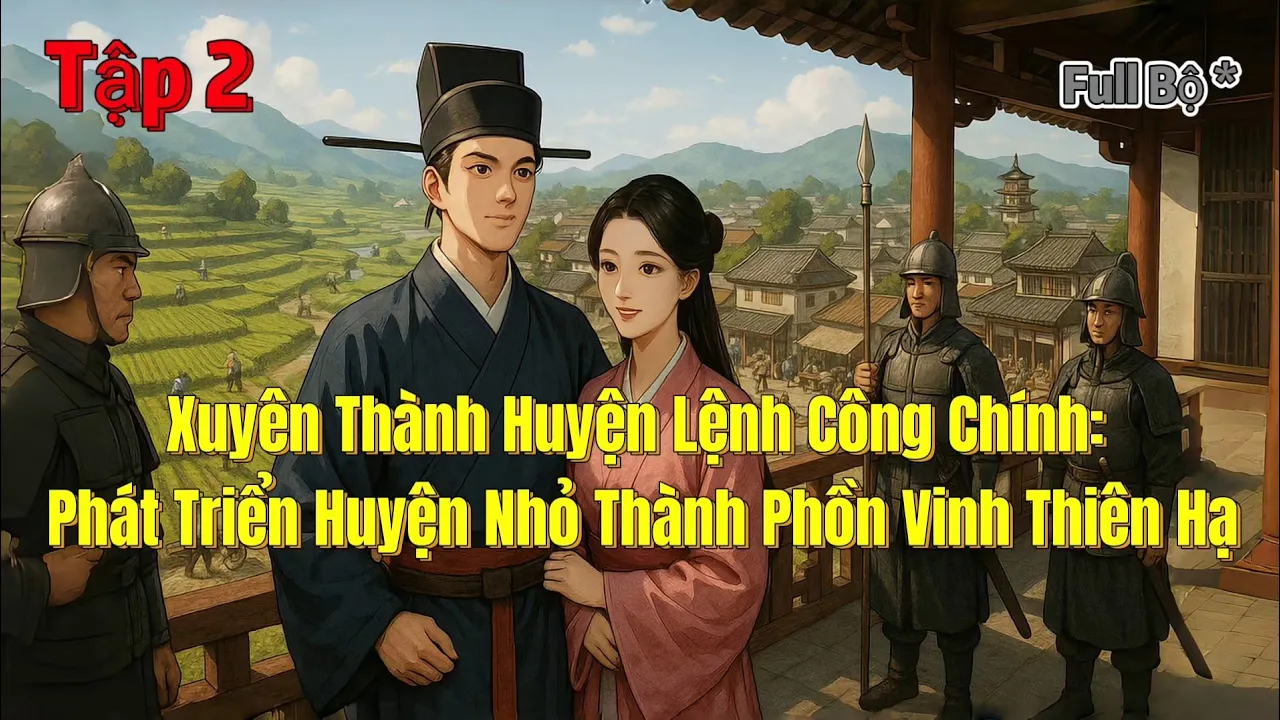 Outline Video Xuyên Thành Huyện Lệnh Công Chính: Phát Triển Huyện Nhỏ Thành Phồn Vinh Thiên Hạ Tập 2