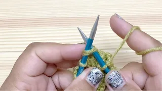 Knit 2 Together k2tog Right Leaning Decrease
