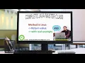 Session50 Java Method - Method return value with real example