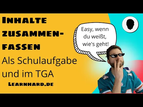 Download MP3 Die Inhaltszusammenfassung - als Schulaufgabe und im TGA