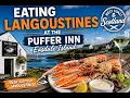 Eating Langoustines at the Puffer Inn Easdale Island Scottish Seafood Island Life