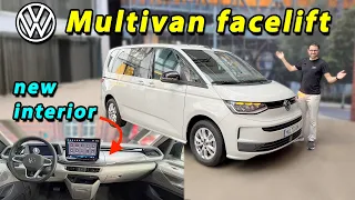 New VW Multivan facelift REVEAL 2027 Microbus PHEV TSI TDI