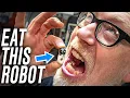 Adam Savage Swallows This Camera Robot