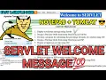 Display a Welcome Message Using Servlet Java Servlet Advanced Java Programming Servlet Lab