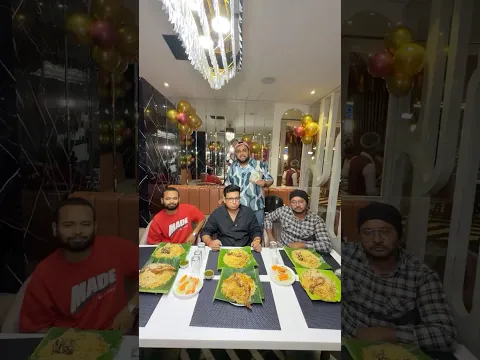 I Challenged Sourav Das Team to Finish Dada Boudi Biryani! 🔥😱 #shorts ​@souravdasvlogs5548