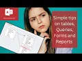 Become a Microsoft Access Pro Tables Queries Forms Reports 2024