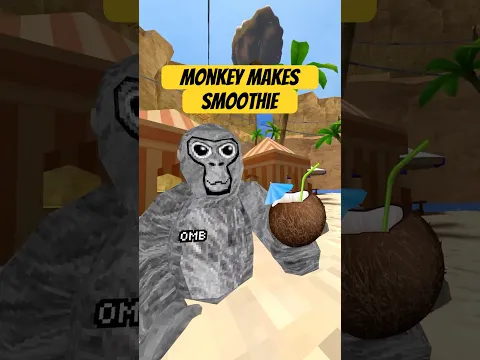 I made a smoothie in Gorilla Tag 😂 #gorillatag #shorts #funny