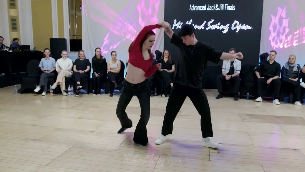 Luca Schnoor & Samantha Pugmire - Advanced Jack&Jill Finals - Midland Swing Open 2024