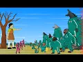 Download Lagu If TEAM GODZILLA vs KONG: SQUID GAME 2 - Story of Transformation | Godzilla \u0026 KONG Cartoon Movies