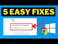 Lagu This Site Can’t Be Reached? 5 Easy Fixes You Must Try!