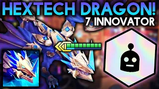 7 INNOVATOR HEXTECH DRAGON IS INSANE FRONTLINE BUFF ULT MACHINE!! | Teamfight Tactics Patch 11.22