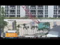Cranes collapses into pool at Brickell apartment s say