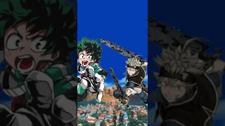 Asta Vs Deku Asta Deku Anime Edit Woah 