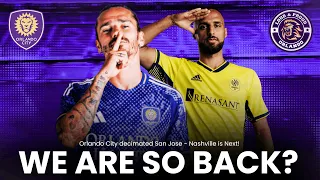 Nashville we COMING for you Orlando City DECIMATED San Jose w 4-0 WIN Griezmann MLS Debut