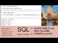 SQL Adding a new column to a table using the ALTER TABLE clause